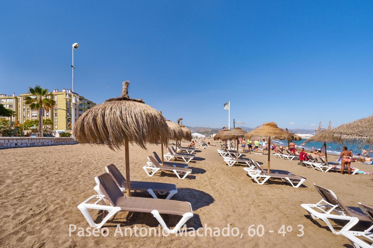 Apartamento Malaga City Beach Buitenkant foto